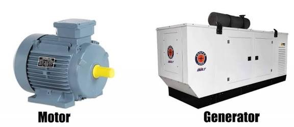 بررسی تفاوت الکتروموتور و ژنراتور از لحاظ تعریف
