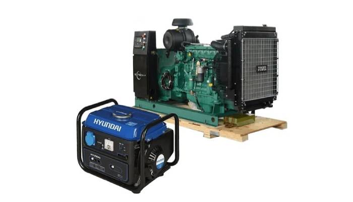 مقایسه ژنراتور های بنزینی و دیزلی