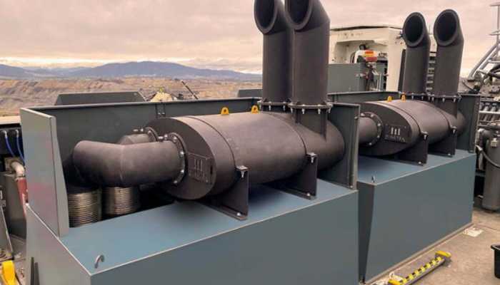 سیستم اگزوز دیزل ژنراتور