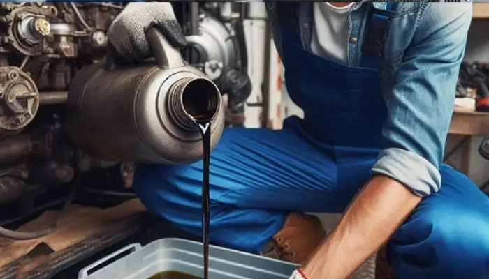 نحوه تعویض روغن دیزل ژنراتور ولوو
